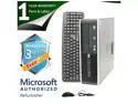 HP Desktop Computer Elite 8000 Intel Core 2 Quad Q6600 4GB DDR3 2TB HDD Intel GMA 4500 Windows 7 Professional 64-Bit