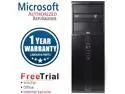 Desktop Computer Compaq 8100 Intel Pentium 4 650 8GB DDR3 320GB HDD Intel GMA 4500 Windows 10 Pro