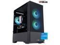 ABS Cyclone Aqua Gaming PC Powered by Asus - Windows 11 - Intel i5 13400F - GeForce RTX 4060 8GB - DLSS 3 - AI-Powered Performance - 32GB DDR4 3200MHz - 1TB M.2 NVMe SSD - CA13400F40602