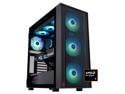 ABS Eurus Aqua Gaming PC - Windows 11 Home - AMD Ryzen 7 9800X3D - GeForce RTX 5070 Ti - DLSS 4 - AI-Powered Performance - 32GB DDR5 6000 - 2TB M.2 NVMe SSD - ER9800X3D5070TI2