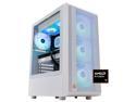 ABS Stratos Aqua Gaming PC - Windows 11 - AMD Ryzen 7 9800X3D - GeForce RTX 5080 - DLSS 4 - AI-Powered Performance - 32GB DDR5 5600MHz - 2TB M.2 NVMe SSD - SA9800X3D5080