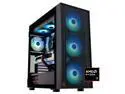 ABS Eurus Ruby Gaming PC - Windows 11 Home - AMD Ryzen 7 9800X3D - Radeon 9070XT - 32GB DDR5 6000 - 2TB M.2 NVMe SSD - ER9800X3D9070XT