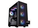 ABS Eurus Ruby Gaming PC - Windows 11 - AMD Ryzen 7 9800X3D - GeForce RTX 5090 - DLSS 4 - AI-Powered Performance - 32GB DDR5 6000MHz - 2TB M.2 NVMe SSD - ER9800X3D50901