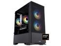 ABS Cyclone Aqua Gaming PC - Windows 11 - AMD Ryzen 7 9700X - GeForce RTX 5060 TI 16G - DLSS 4 - AI-Powered Performance - 32GB DDR5 6000MHz - 1TB M.2 NVMe SSD - CA9700X5060TI