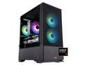 ABS Cyclone Ruby Gaming PC - Windows 11 - AMD Ryzen 7 7700X - GeForce RTX 5070 - DLSS 4 - AI-Powered Performance - 32GB DDR5 6000MHz - 1TB M.2 NVMe SSD - CR7700X5070