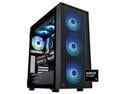 ABS Eurus Ruby Gaming PC - Windows 11 - AMD Ryzen 7 9800X3D - GeForce RTX 5080 - DLSS 4 - AI-Powered Performance - 32GB DDR5 6400MHz - 2TB M.2 NVMe SSD - ER9800X3D50805