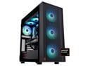 ABS Eurus Ruby Gaming PC - Windows 11 - AMD Ryzen 7 9800X3D - GeForce RTX 5080 - DLSS 4 - AI-Powered Performance - 32GB DDR5 6400MHz - 2TB M.2 NVMe SSD - ER9800X3D50806