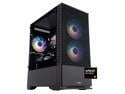 ABS Cyclone Ruby Gaming PC - Windows 11 - AMD Ryzen 5 9600X - GeForce RTX 5060 - DLSS 4 - AI-Powered Performance - 32GB DDR5 6000MHz - 1TB M.2 NVMe SSD - CR9600X5060