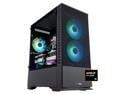 ABS Cyclone Ruby Gaming PC - Windows 11 - AMD Ryzen 5 9600X - Radeon RX 9060 XT 16GB - 32GB DDR5 6000 - 1TB M.2 NVMe SSD - CR9600X9060XT16G
