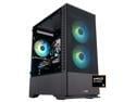 ABS Cyclone Ruby Gaming PC - Windows 11 - AMD Ryzen 5 9600X - Radeon RX 9060 XT - AI-Powered Performance - 32GB DDR5 6400MHz - 1TB M.2 NVMe SSD - CR9600X9060XT16GB2