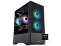 ABS Cyclone Ruby Gaming PC - Windows 11 - AMD Ryzen 7 9700X - Radeon 9060 XT - 32GB DDR5 6400MHz - 1TB M.2 NVMe SSD - CR9700X9060XT16GB3