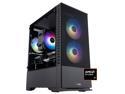 ABS Cyclone Ruby Gaming PC - Windows 11 - AMD Ryzen 7 9700X - GeForce RTX 5070 -  DLSS 4 - AI-Powered Performance - 32GB DDR5 6400 - 1TB M.2 NVMe SSD - CR9700X50703