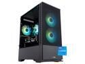 ABS Cyclone Aqua Gaming PC - Windows 11 - Intel Core i5-14400F - GeForce RTX 5060 -  DLSS 4 - AI-Powered Performance - 32GB DDR5 6400 - 1TB M.2 NVMe SSD - CA14400F50602