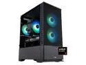 ABS Cyclone Aqua Gaming PC - Windows 11 - AMD Ryzen 7 7800X3D - GeForce RTX 5070 - DLSS 4 - AI-Powered Performance - 32GB DDR5 6400MHz - 1TB M.2 NVMe SSD - CA7800X3D5070