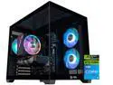 ABS Flux II Aqua Gaming PC - Windows 11 - Intel Core i5-14400F - GeForce RTX 5060 - DLSS 4 - AI-Powered Performance - 32GB DDR4 3200MHz - 1TB M.2 NVMe SSD - FIIA14400F5060