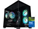 ABS Flux II Aqua Gaming PC - Windows 11 - Intel Core 5 120F - GeForce RTX 5060 - DLSS 4 - AI-Powered Performance - 32GB DDR4 3200MHz - 1TB M.2 NVMe SSD - FA120F5060
