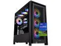 ABS Tempest 4000D Aqua Gaming PC - Windows 11 - Intel i9-14900KF - RTX 5070 Ti 16GB - DLSS 4 - AI-Powered Performance - 32GB DDR5 6400MHz - 2TB M.2 NVMe SSD - TA14900KF5070Ti