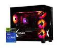 Xidax X-6 Series Intel Core i9 14900KF (up to 6.0GHz) , RTX 5090 32GB, 2TB NVMe M.2 SSD, 64GB (2x32GB) RAM, Liquid cooling, Window 11 Home Onami Black Gaming Desktop - Assembled & Serviced in Utah