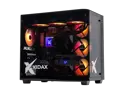 Xidax X-6 Series AMD Ryzen 7 9800X3D (4.7Ghz, up to 5.2Ghz), AMD Radeon RX 9070XT 16GB, 2TB NVMe M.2 SSD, 32GB (2x16GB) RAM, Genuine Window 11 Home Onami Black Gaming Desktop - Assembled & Serviced