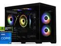 STORMCRAFT Gaming PC Intel SIRIUS Core i7-14700F NVIDIA GeForce RTX 5060- AI Powered 32GB (16Gx2) DDR5 RGB 6000MHz 2TB NVMe SSD 650W PSU Windows 11 Home - SI1470FCC-560N1