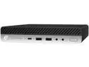 HP Desktop Computer EliteDesk 800 G3 Intel Core i5-6500T 8 GB 256GB SSD Intel HD Graphics 530 Windows 10 Pro
