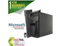 Lenovo Desktop Computer ThinkCentre M91 Intel Core i5-2400 8GB DDR3 320GB HDD Intel HD Graphics 2000 Windows 10 Pro