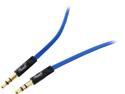 Rosewill RAC-3BU - 3-Foot 3.5mm Flat Audio Cable, Blue