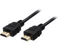 Link Depot HS-6-2P 6 ft. Black HDMI High Speed Cable with Ethernet - Type A to Type A Male to Male - 2-pack