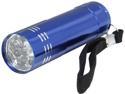 Nippon Labs FLM-3078BL 9 LED Flashlight 3.25" in Blue Color