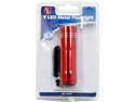 Nippon Labs FLM-3078R 9 LED Flashlight 3.25" in Red Color
