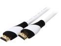 GearIT GI-HDMI20-WH-10FT 10 ft. White High-Speed 2.0 HDMI Cable with Ethernet Support 4K UHD 3D and Audio Return Male to Male