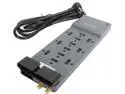Belkin AS21200-08-DP 12-Outlet Surge Protector with 8 ft Power Cord with Ethernet/Cable/Satellite Protection