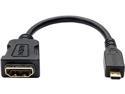 Tripp Lite Micro HDMI Male ( Type D ) to HDMI Female Adapter, 6 Inch
