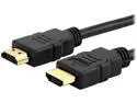 Insten 1668048 35 ft. Black HDMI to HDMI High Speed HDMI Flat Cable Black Male to Male
