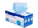 Rosewill RCFM-20014 Disposable Face Masks | 50 Pack | Made For Daily Use Protective Masks | 3 Layer | Blue