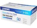 LANSWE Disposable Face Mask - 10 pcs per Pack and 50 pcs per Box