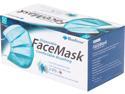Blue Arrow Disposable 3-Layers Face Mask in Blue Color, Size: 6.10" x 4.13", 50 pcs per Box