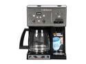 Cuisinart CHW-12 Black/Steel Black/Stainless Coffee Plus 12-Cup Programmable Coffeemaker