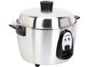 Tatung Stainless Steel Multi-Functional Rice Cooker and Steamer 6-cup Uncooked / 12-cup Cooked TAC-06KN(UL)