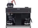 BUNN VPS 12-Cups Pourover Coffee Brewer w/ 3 Warming Stations, Black