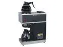 BUNN VPR with 2 Glass Decanters (1 Upper/1 Lower Warmer) 12 Cup Pourover Coffee Brewer with 2 Warmers