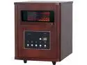 Rosewill RHWH-14001 - 1500-Watt Room Heater in a Stylish Wooden Cabinet with 6 Infrared Tubes and Remote – Cherry
