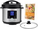 Rosewill RHPC-19001 6 Qt Electric Pressure Cooker 10-in-1 Multicooker, Slow Cooker, Rice Cooker, Yogurt, Cake, Eggs, Saute/Searing, Food Steamer, Warmer, Sterilizer w/ 17 Programmable Cooking Presets