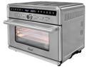 Rosewill Air Fryer Convection Toaster Oven, 26.4 Qt, 10 Cooking Presets, Built-In Timer, Digital Display, Includes 4 Trays and Recipe Book, Stainless Steel - (RHTO-20001)