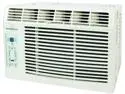 Keystone KSTAW06B Energy Star 6,000 BTU Cooling Capacity Window Air Conditioner with "Follow Me" LCD Remote Control, White