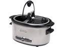 KitchenAid KSC6222ACS COCOA SILVER 6 Qt. Architect Series 6-Quart (5.7L) Slow Cooker with Easy Serve Lid with 4 temperature settings