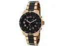Men's Invicta II Chronograph Black Dial Two Tone