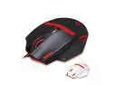 Redragon M801 "MAMMOTH" 16400 DPI High Precision Programmable Laser Gaming Mouse for PC, 9 Programmable Buttons, Weight Tuning Cartridge, 5 programmable user profiles, Omron Micro Switches (Black)