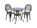 Christopher Knight Home Angeles 3-Piece Bistro Set with Ice Bucket - Copper