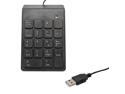 SYBA Wired USB 2.0 Numeric Keypad 18 Keys for Notebook Laptops - CL-USB-NUMSPC